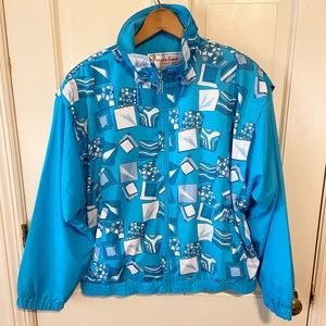 Vintage ferrantino sportswear swishy geometric jac